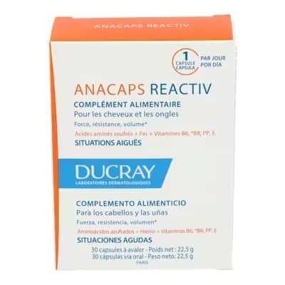 Ducray Anacaps Reactiv 30 - Fortalecer Cabello