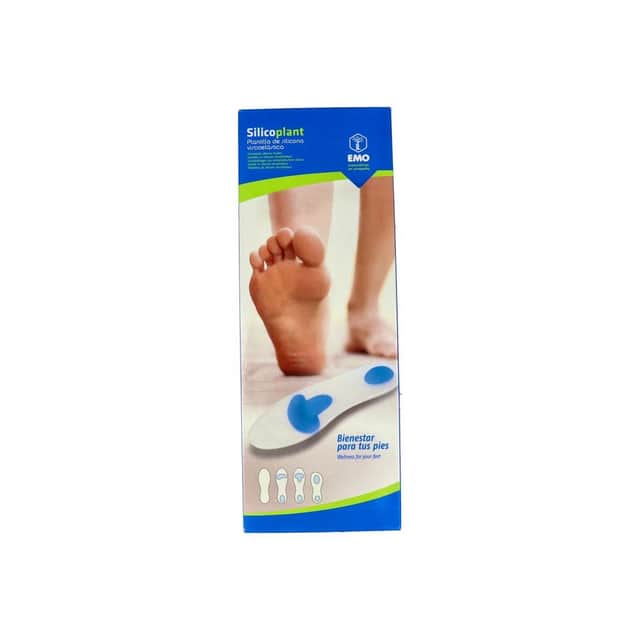 Emo Plantilla Silicoplant Dry Blue Talla 44/45 1 Par