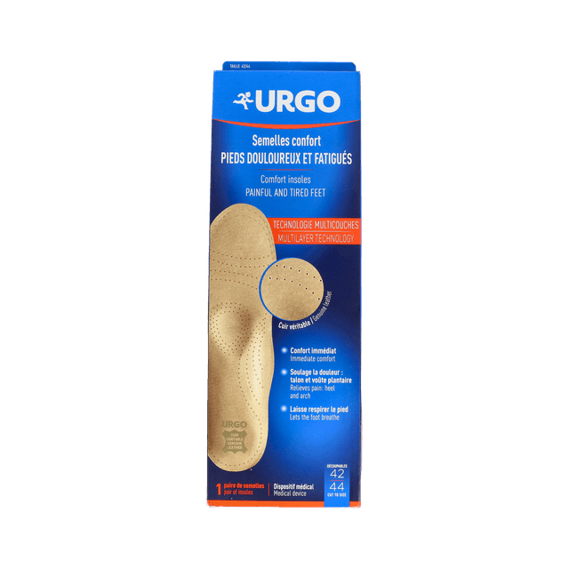 Urgo Plantillas Confort 2 unidades Talla 42/44