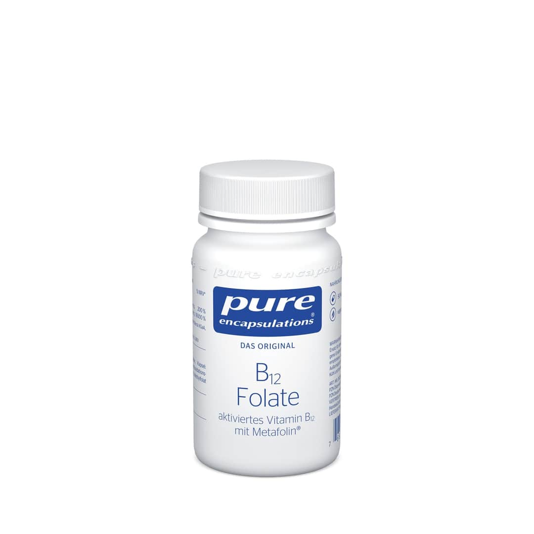 Pure Encapsulations B12 Folato 90 cápsulas