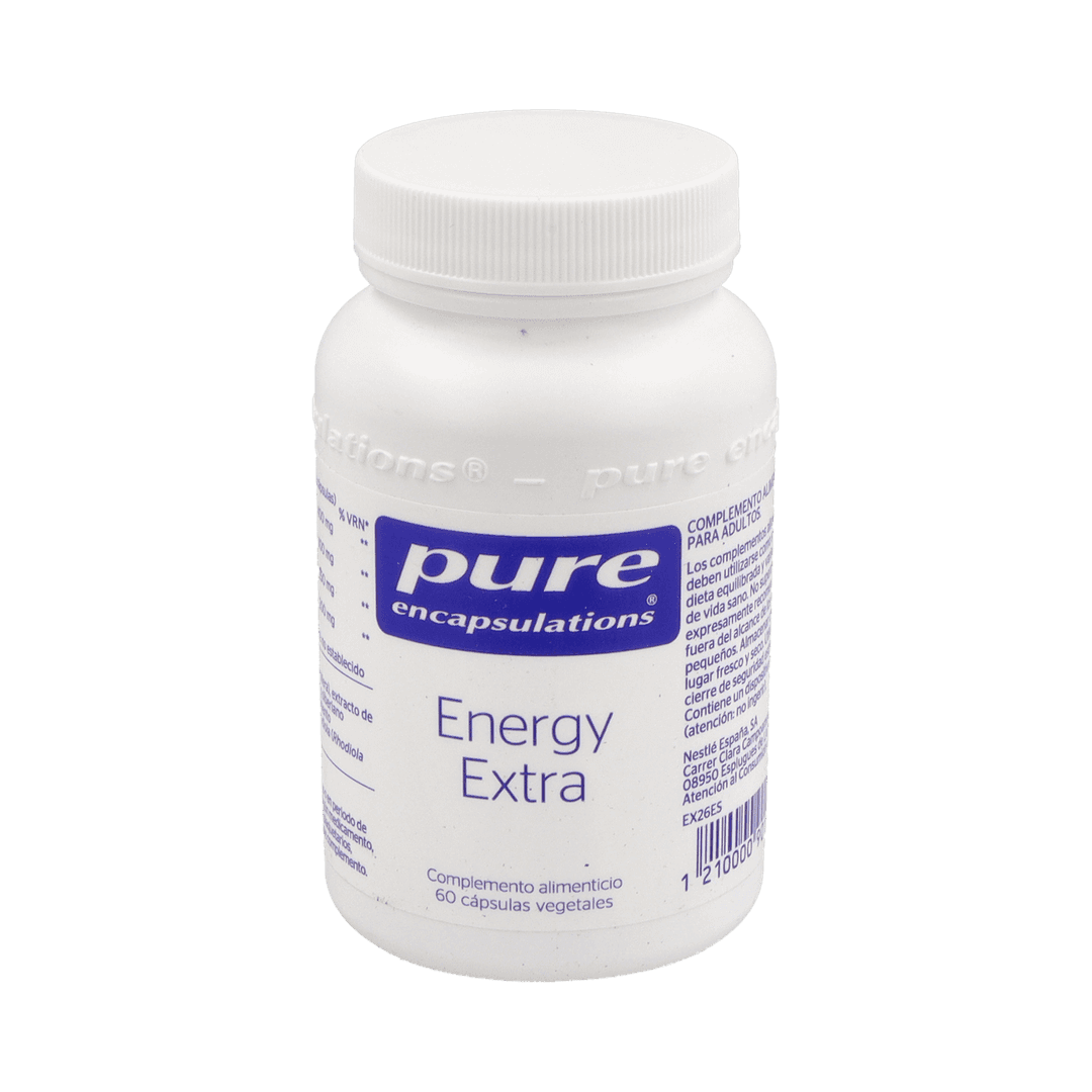 Pure Encapsulations Energy Extra 60 cápsulas