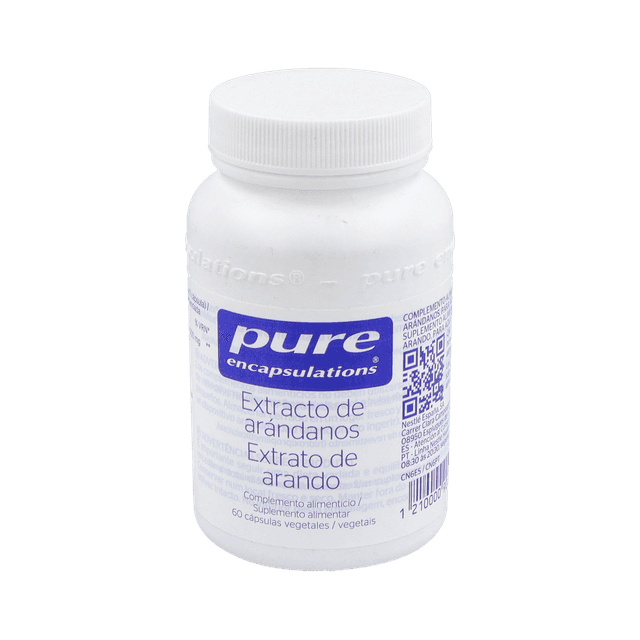 Pure Encapsulations Extracto de Arándanos 60 cápsulas