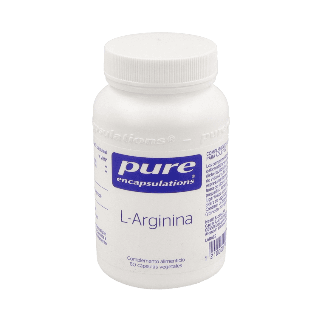 Pure Encapsulations L-Arginina 60 cápsulas