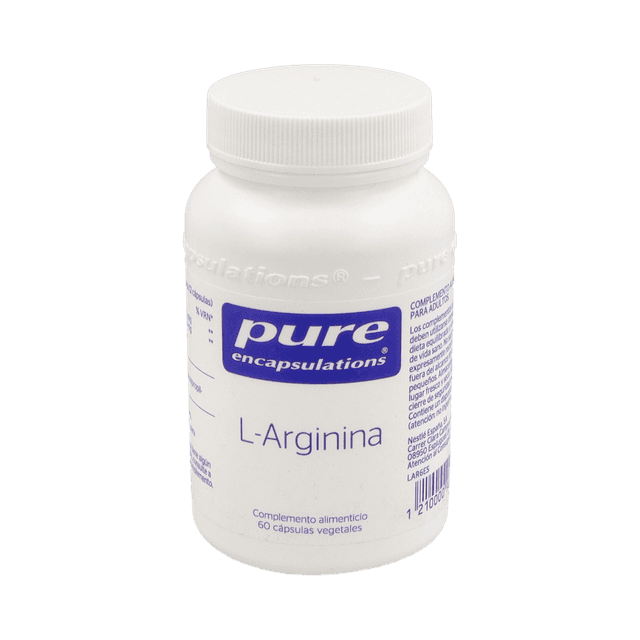Pure Encapsulations L-Arginina 60 cápsulas