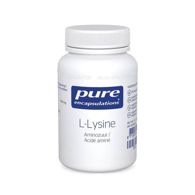 Pure Encapsulations L-Lisina 90 cápsulas