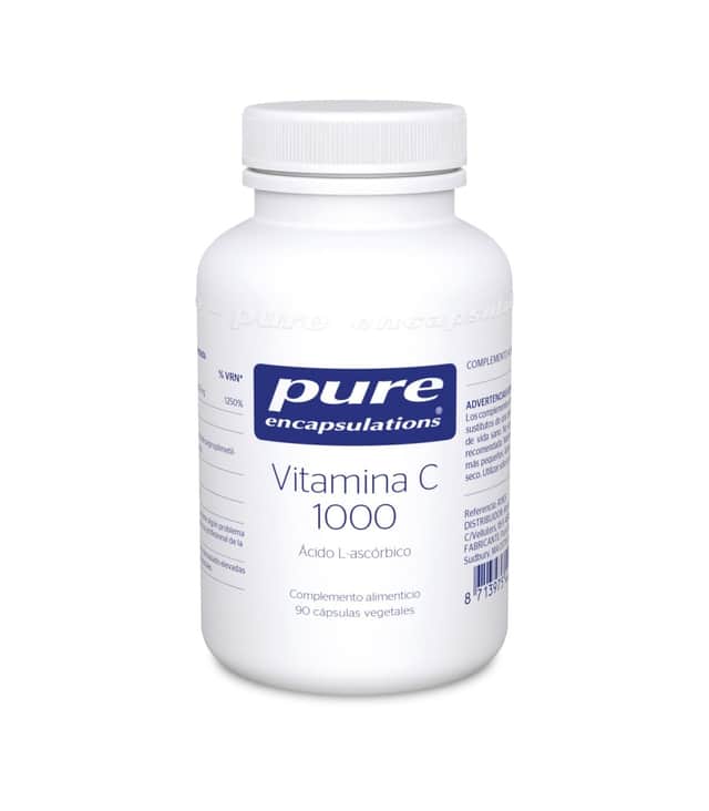 Pure Encapsulations Vitamina C 1000mg 90 Cápsulas