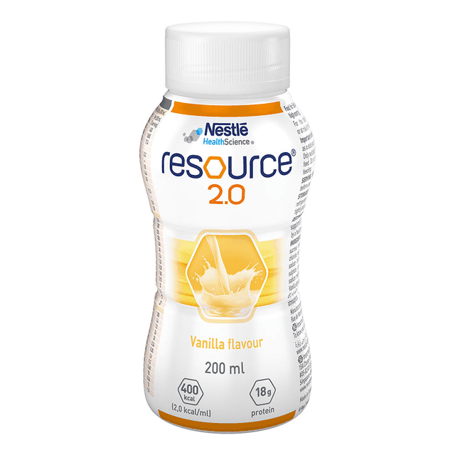 Nestlé Resource 2.0 Fibre Vainilla 24 Botellas de 200 ml