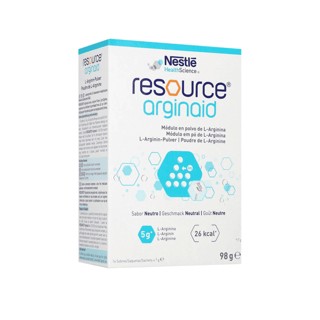 Nestlé Resource Arginaid 12 Estuches de 14 Sobres de 7g