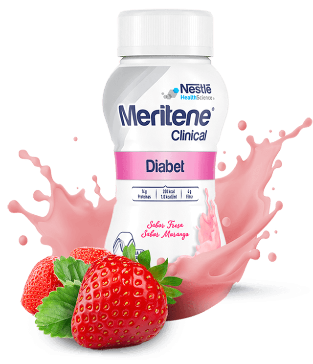 Nestlé Meritene Clinical Diabet Fresa 24x200ml