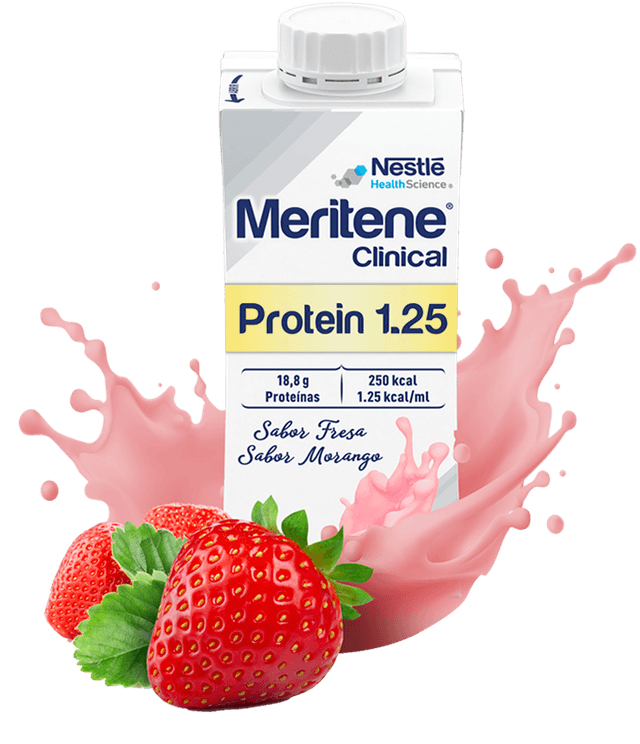 Nestlé Meritene Clinical Protein 1.25 Fresa 24x200ml