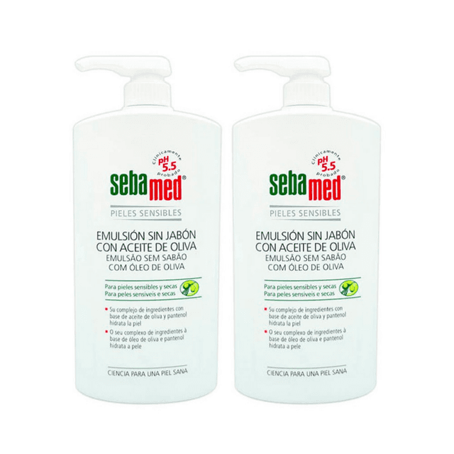 Sebamed Duplo Emulsión Aceite Oliva 2x750ml