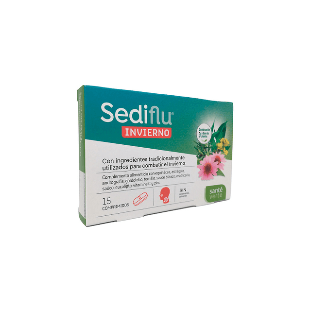 Santé Verte Sediflu Invierno 15 comprimidos