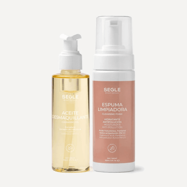 Segle Clinical Pack Doble Limpieza Aceite Desmaquillante 150ml + Espuma Limpiadora 150ml