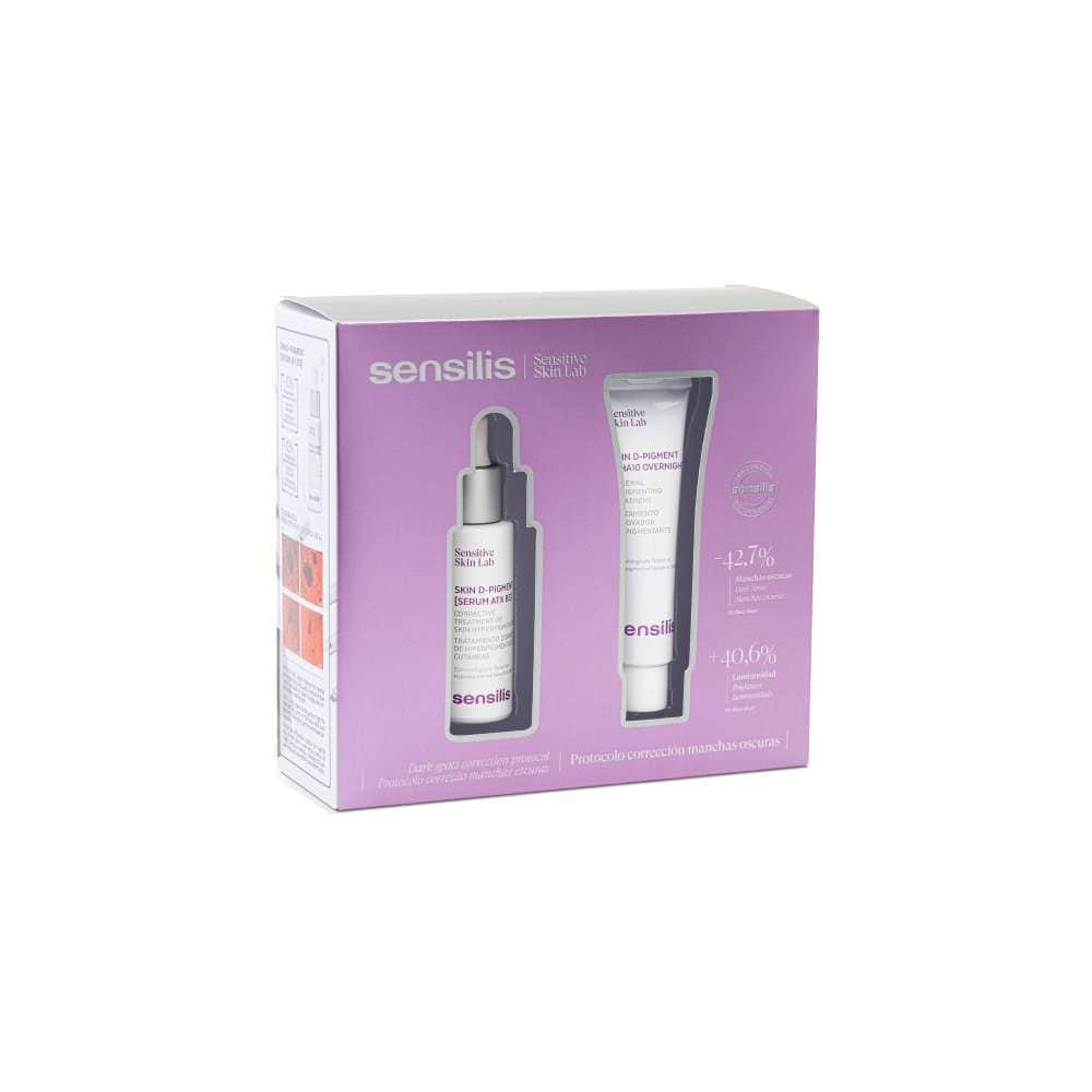 Sensilis Pack Skin D Pigment Serum 30ml + Skin D Pigment Overnight 30ml