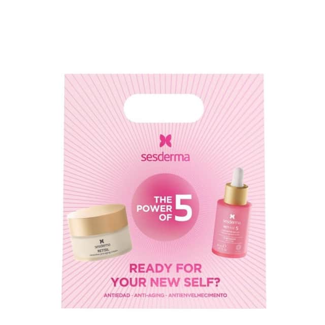 Sesderma The Power Of 5 Pack Antiedad Serum Reti Age 5 + Retisil Crema