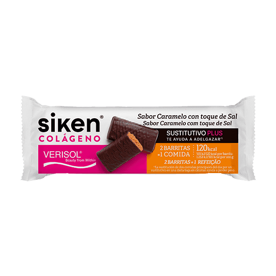 Siken Barrita Caramelo Salado con Colágeno 1 unidad
