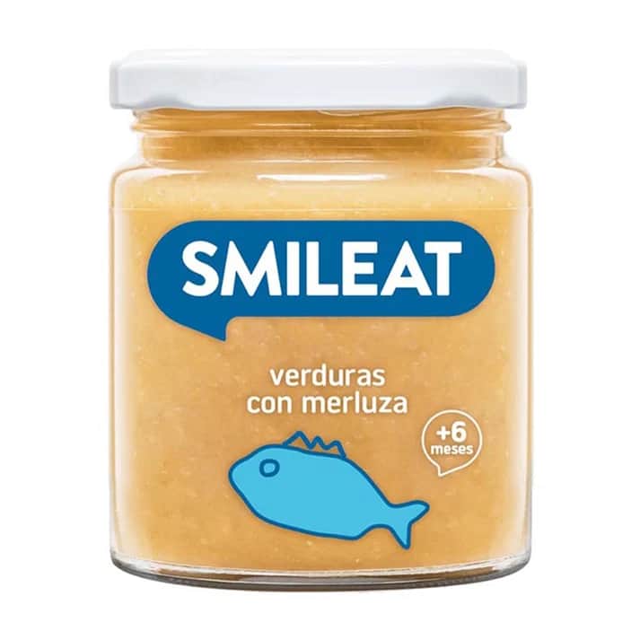 Smileat Tarrito Merluza y Verduras 230g