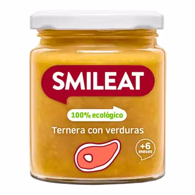 Smileat Tarrito Ternera y Verduras 230g