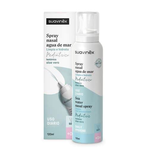 Suavinex Spray Nasal Agua de Mar Bebé 0 Meses 120ml