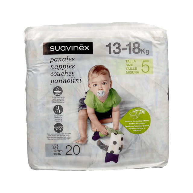 Suavinex Pañales 12-18 kg 20 unidades
