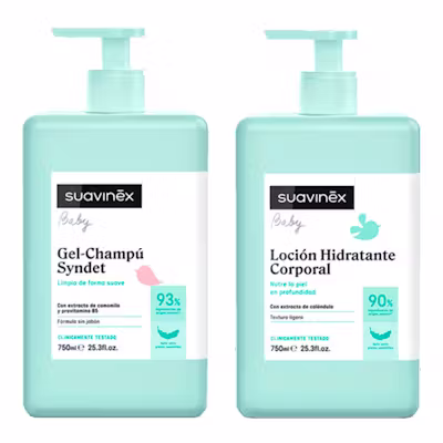 Suavinex Duplo Loción + Champú 750ml