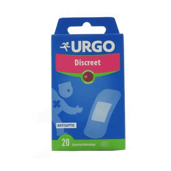Urgo Discreet 20 apósitos surtidos