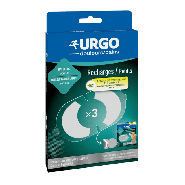 Urgo Parche Electroterapia Recambios Alivio Dolor 3 unidades