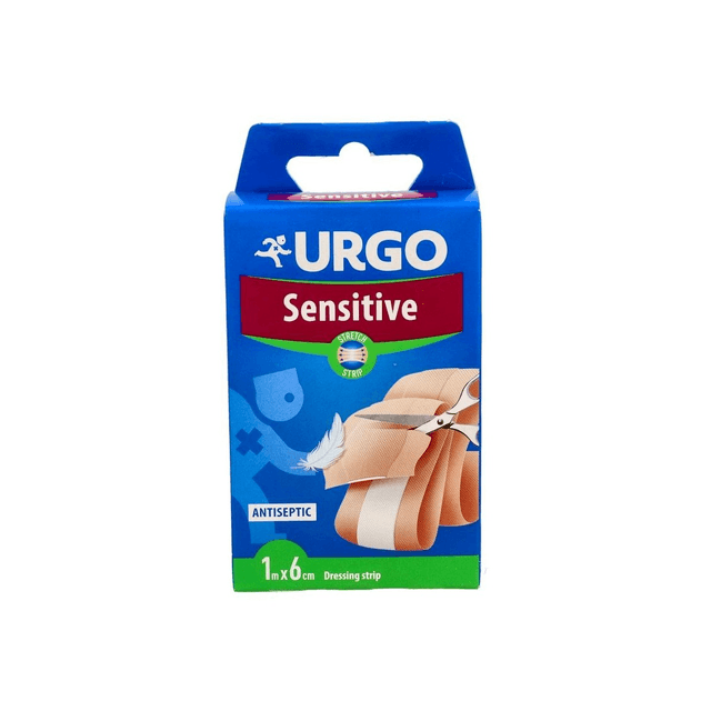 Urgo Sensitive Banda 1m x 6cm