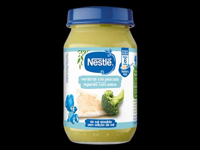 Nestlé Verduras con Pescado 190g