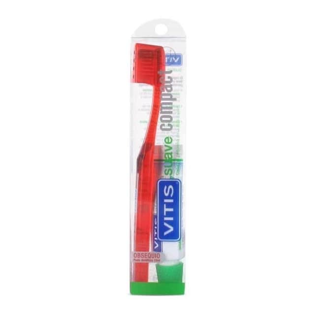Pack Vitis Suave Compact: Cepillo Dental de Viaje + Pasta Anticaries 15ml
