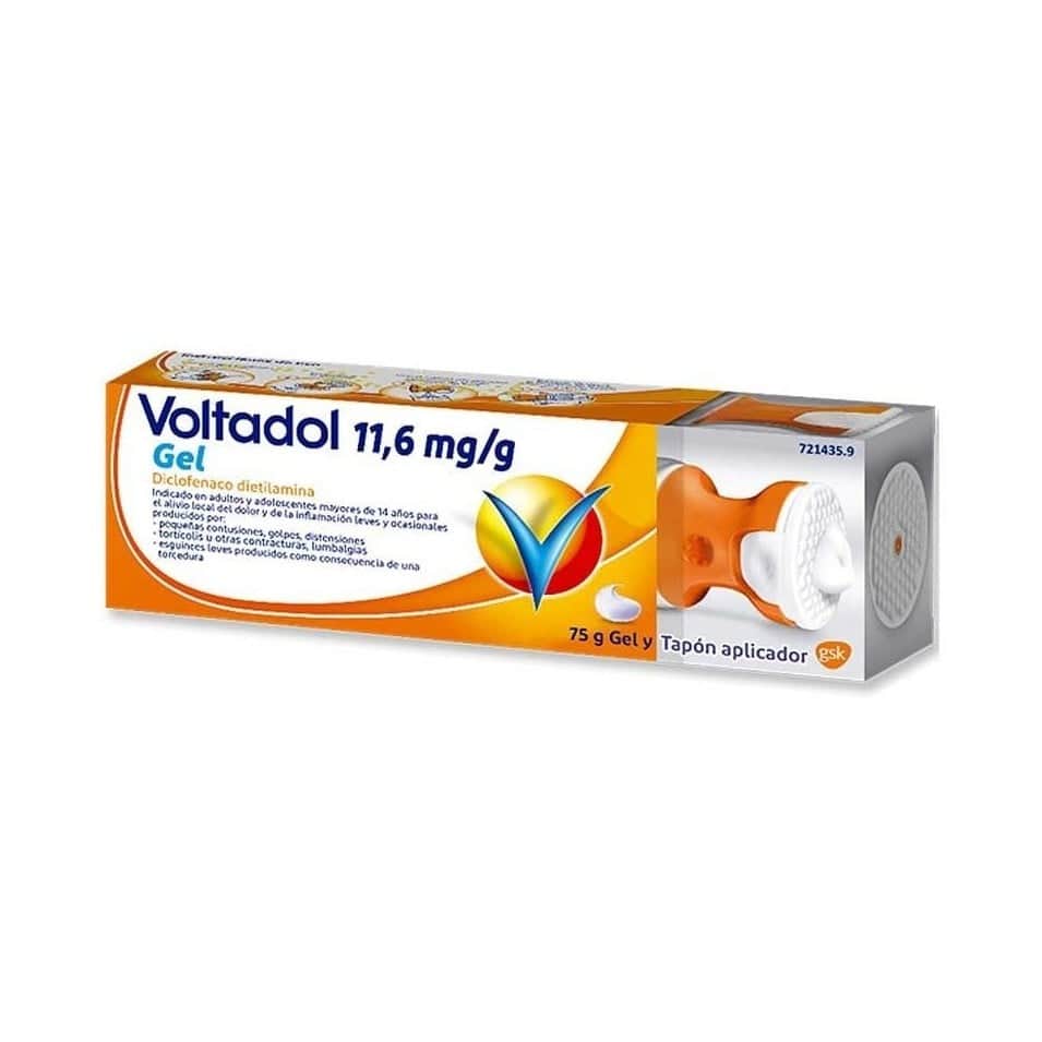 Voltadol 11.6Mg/g Gel Cutáneo Tapón Aplicador 75g