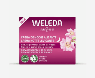 Weleda Crema noche rosa mosqueta antiarrugas