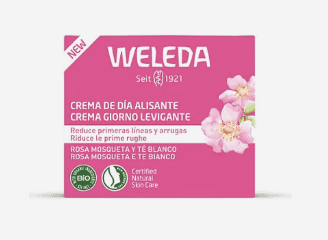 Weleda Crema de día alisante de rosa mosqueta y té blanco