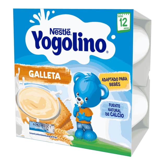 Nestlé Yogolino Galleta 4x100g