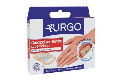 Urgo Quemadura Hidrocoloide 6 U