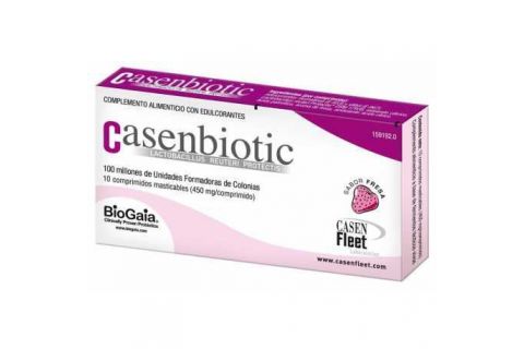 Casenbiotic Sabor Fresa 10 Comprimidos