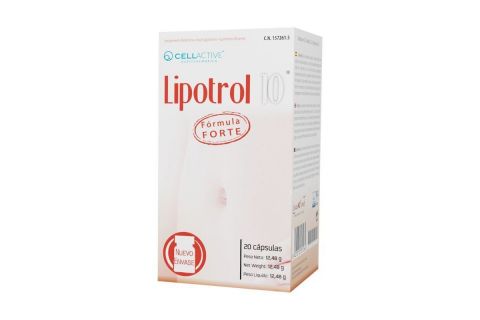 Nutricion Center Lipotrol 10 20 Cápsulas