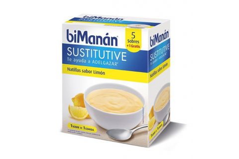 Bimanan Natillas Limon 6 Sobres