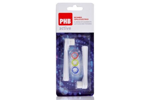 Phb Recambios Cepillo Eléctrico Active 2 uds