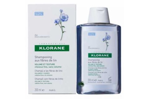 Klorane Champu a Las Fibras de Lino 200 Ml