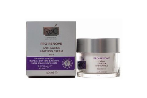 Roc Pro-renove Crema Antiedad Unificante Textura Rica 50 Ml