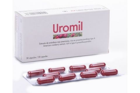 Uromil 30 Cápsulas