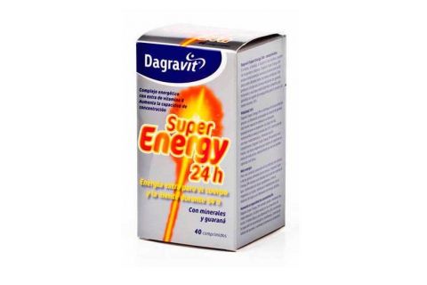 Dagravit Súper Energy 24h 40 Comprimidos