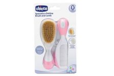 Chicco Cepillo y Peine Infantil Rosa