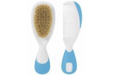 Chicco Cepillo y Peine Azul
