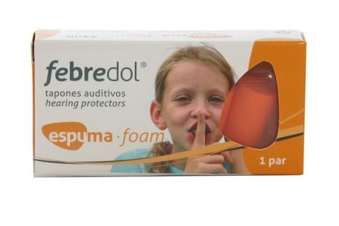Tapones Oidos Espuma Febredol 2 Uds