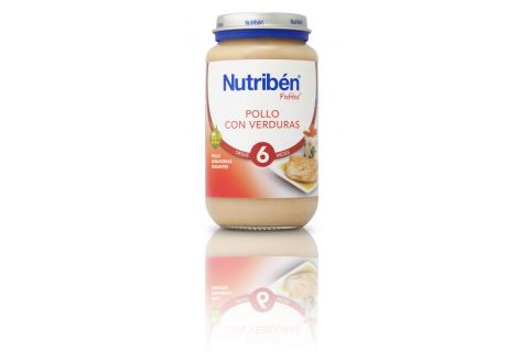 Nutribén Potito Pollo con Verduras 250 gr