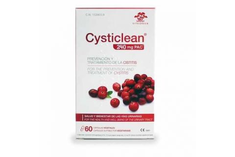 Cysticlean 240 Mg Pac 60 Caps