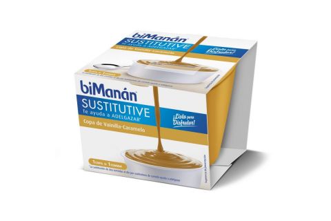 Bimanan Copa Vainilla - Caramelo Individual 210 Gr
