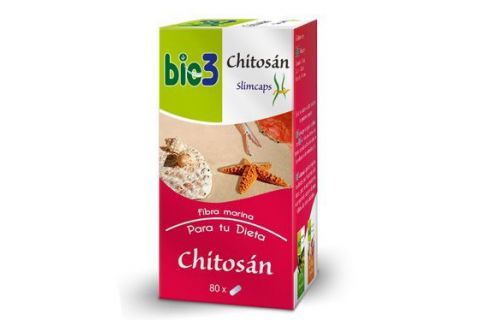 Bie3 Chitosan 500mg 80 Cápsulas